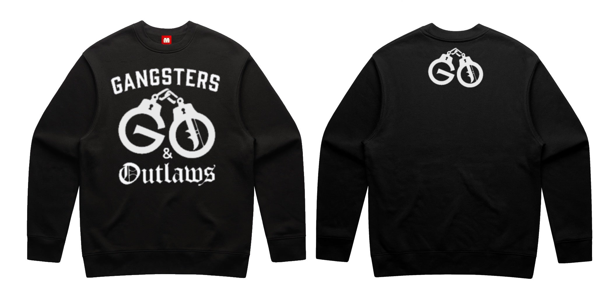 G&O ( HANDCUFFS LOGO) CREW NECK